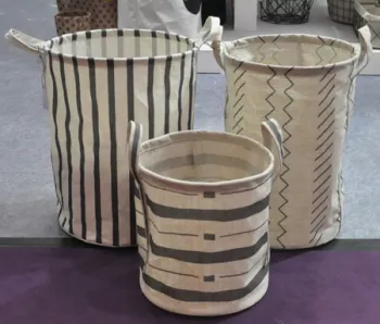 Cotton Fabric storage box