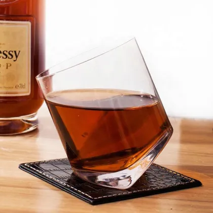 Creative crystal whisky glass tumblers
