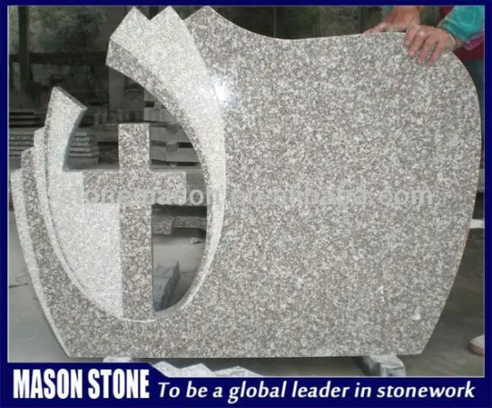 tombstone cemetery cross grey granite europe
