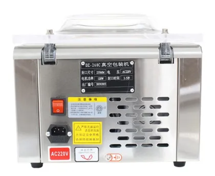 DZ260 Table Type Vacuum Sealer for Salmon, Foie Gras, and Caviar