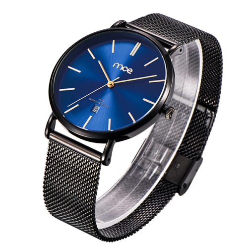 Wholesale simple shiny dial quartz watch men