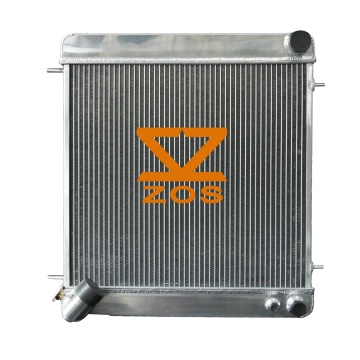 Radiador de aluminio para Jaguar Xke 1965-1967 Tanque de agua
