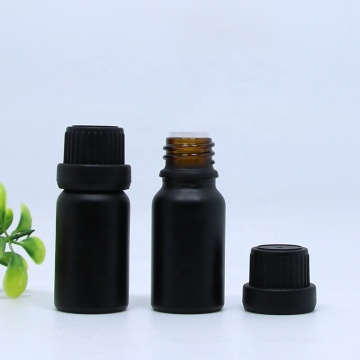Black Essential Oil Bottle - Lege Face Serum Bottle (100 ml, 5 ml, 10 ml, 15 ml, 20 ml, 30 ml, 50 ml)