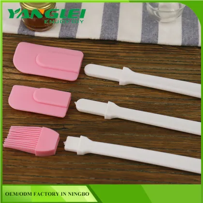 top rated Easy Flex 3-Piece Silicone Spatula Set,Pink