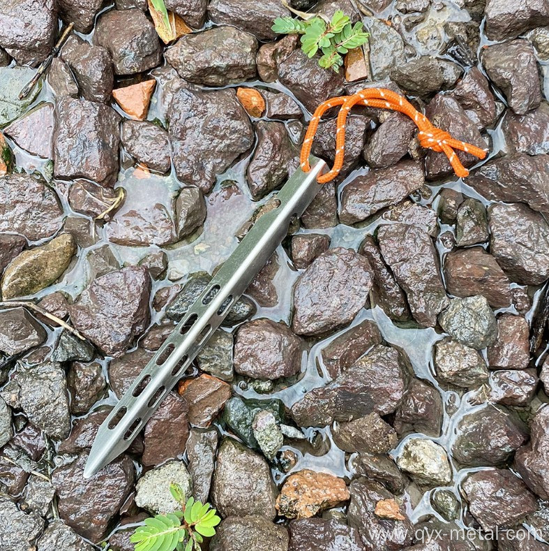 titanium tent pegs camping rustless titanium tent pegs