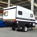 Windproof and rainproof offroad rv hybrid remolque camper