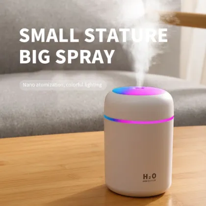 Colorful Mini humidifier ultrasonic diffuser