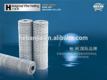 YONGAN pvc coated hexagonal iron wire mesh in stick