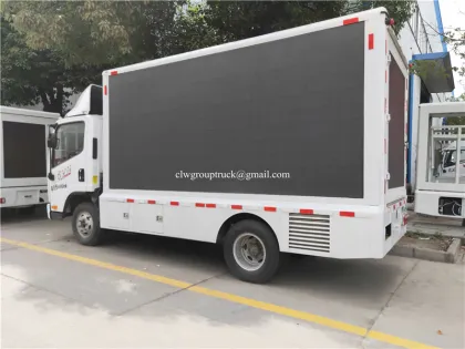 FAW led mobile advertising vehicle advertising truck