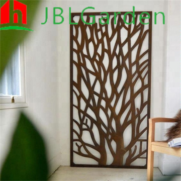 Indoor Room Divider Corten Steel Screens