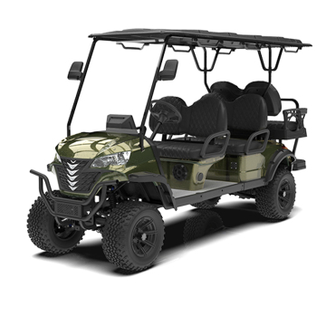 Favorable Price 4+2 Seater Electric Golf Cart with AC for Communities