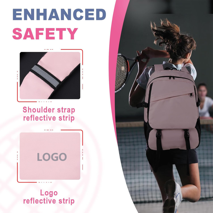 Mochila de tenis para deporte y viaje