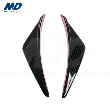 Carbon Fiber Front Bumper Canards for 2011-2014 Mercedes-Benz R197 SLS AMG