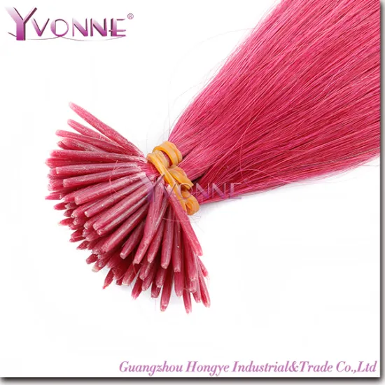 Remy Human Hair Pre Bonded I Tip Hair Extension