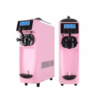 2022 Factory Price Ice Cream Machine: 6L Large Capacity, 5 Inch Screen, Compact Design for Coffee Shops and Restaurants