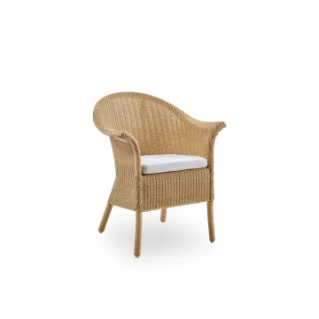 Natural Rattan Wicker Traditional Dining Room Chair