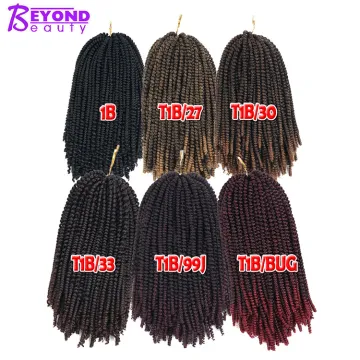 8 inch afro hair nubian twist 50strands/pack Spring Twist private label Crochet Braid Hair Synthetic hair extensions jerry curl