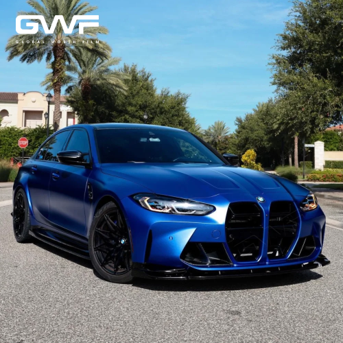 Satin Liquid Metallic Blue PPF Ventana Azul