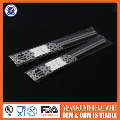 Simple design chopsticks stainless chopsticks shenzhen chopsticks