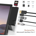 USB-hub voor Surface Pro7 Dock-kaartlezer