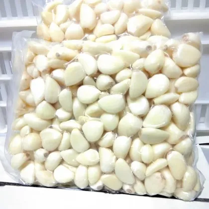 Fresh White Garlic Bulbs for Culinary Use