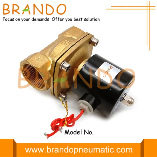 2S400-40 UW-40 1-1/2'' Normally Closed Brass Solenoid Valve