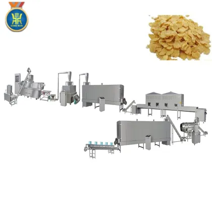 kellogg cereal machinery corn flakes food processing line
