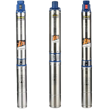 4 Inch 100% Copper Wire Motor Deep Well Submersible Water Pump