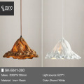 Design Red Resin Pendant Lamp Pendant Bed Lighting