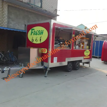 ice cream fast food truck coffee mobile food cart fryer fast food trailer pizza food car burger food van