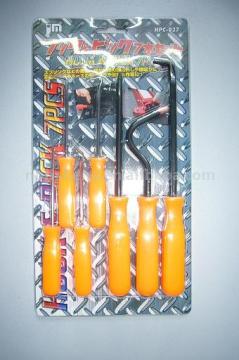 7Pcs Scraper and Awl Set