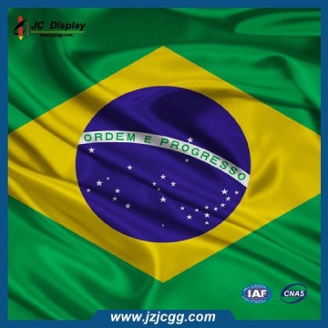 BRAZIL FLAG, BRAZILIAN FLAG, FOOTBALL BANNER