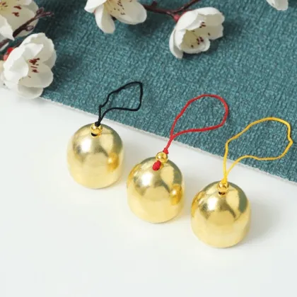 Copper Metal Bell Decor Wind Chime for DIY Craft and Christmas Decoration