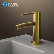 Bathroom single lever bidet mixer tap