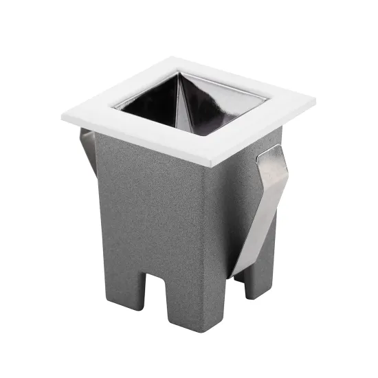 White Recessed LED Spotlight for Linear Living Room Ceiling