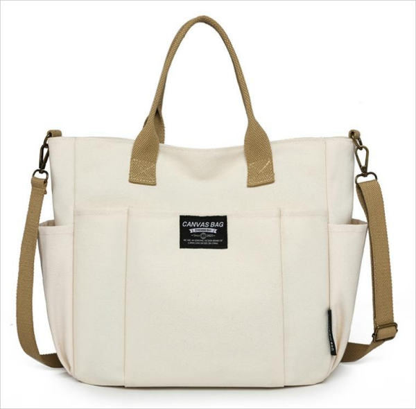 ถุงผ้าใบผ้าใบที่เป็นมิตรกับสิ่งแวดล้อมใหม่ New Eco-Friendly Canvas Cotton Bag
