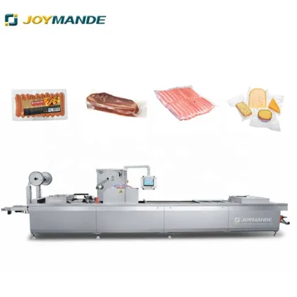 Automatic Parmesan Cheese Block and String Cheddar Cheese Thermoforming Vacuum Packaging Machine