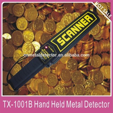 Hot selling! universal-type hand-held metal detectors TX-1001B for security and protection