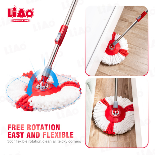 LT2416 LIAO Spin Mop, sistema de balde giratório Tornado
