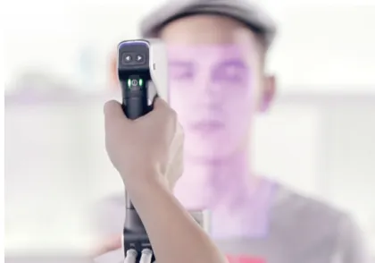 White  light  Portale  handheld  3D scanner  shining 3D scanner  for  3D printer