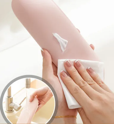 Silicone makeup brush storage bag