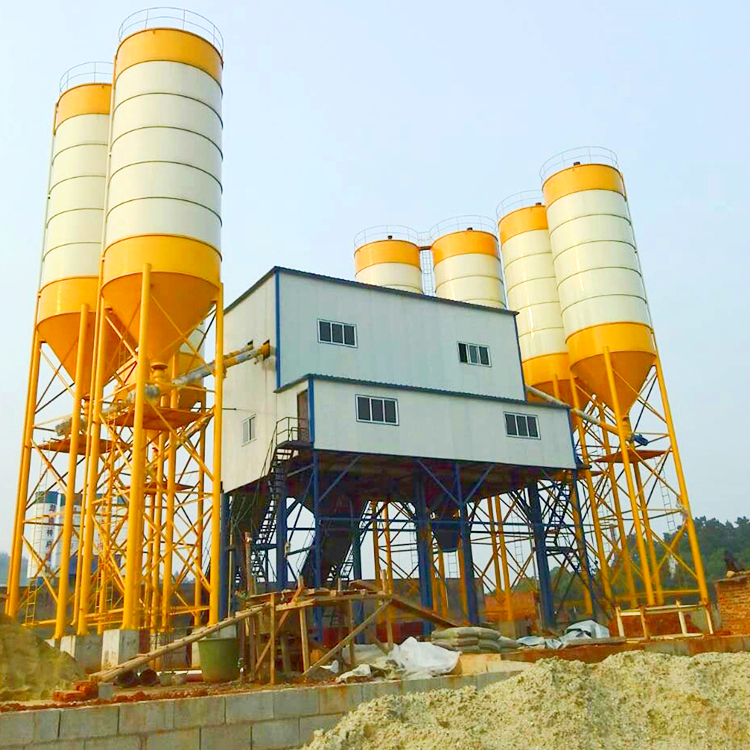 Small HZS180 concrete batching plant pakistan for sale