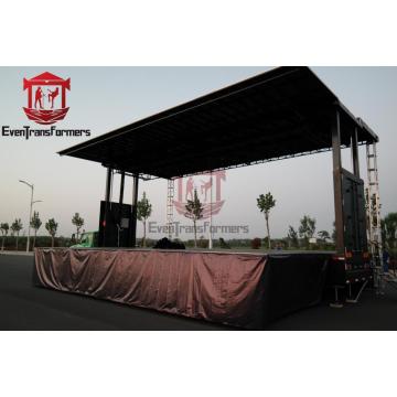 Mobile Retractable Stages Mobile Stage Trailer Prices Factory