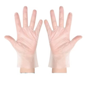 Prix ​​de l'usine de Chine TPE Gants en plastique: Gants de nettoyage de cuisine imperméables, transparents et polyvalents
