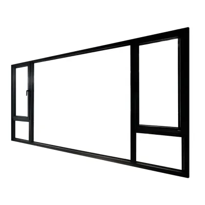 LVDUN Customized Aluminium Clad Wood Passive House Window
