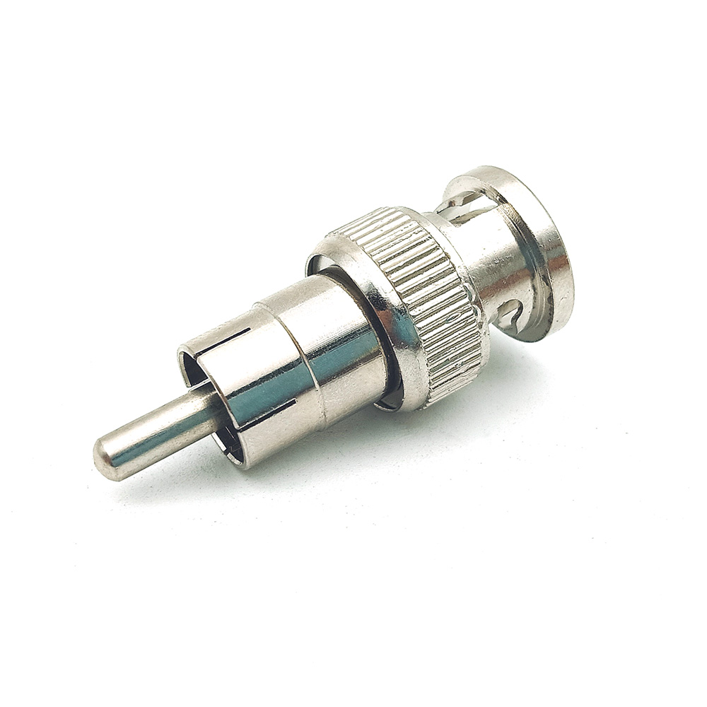 BNC Male to RCA Coaxial Audio Adapter Connector