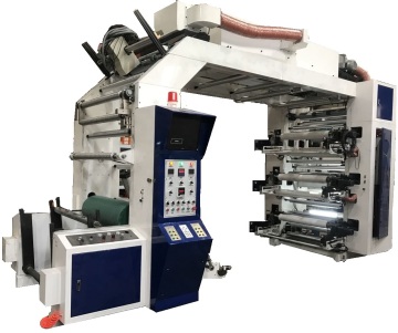 61000 Six colors plastic bag flexo printing machine