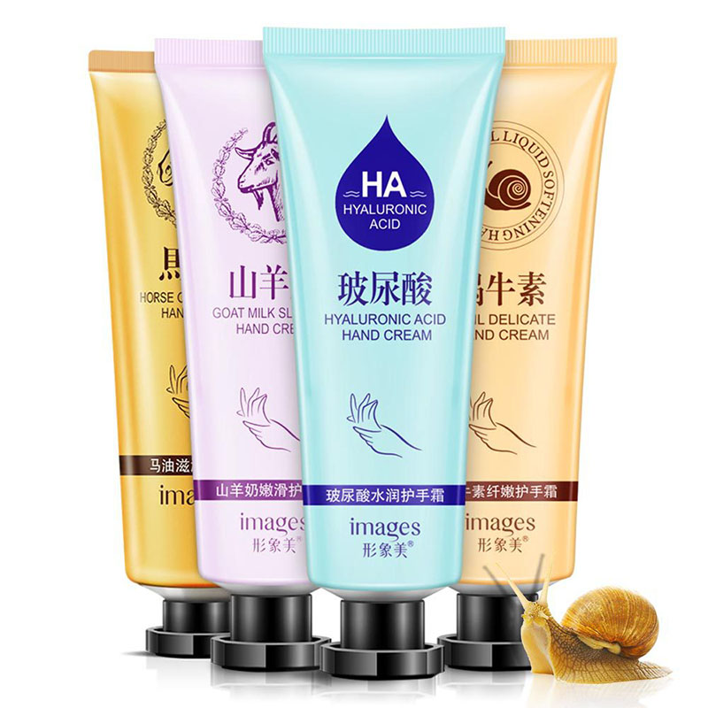 Hand Cream Moisturizing Hydrating Exfoliate Winter Hand Care Nourishing Skin Care Hyaluronic acid/ Goat milk/Horse oil /Snail