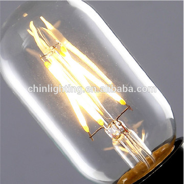 2016 Newest comer led t45 tubular bulb dimmable filament bulb led 9w