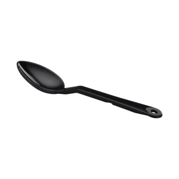 Schwarzes rotes klares Polycarbonat Plastik großer Löffel Kelle für Reissuppensalat - Lebensmittelservice Löffel